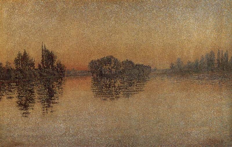 Paul Signac Sunset oil painting image